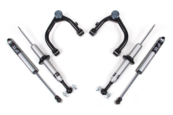 BDS Suspension - 2019-2026 Chevy/GMC 1500 2" Performance Lift System, 0" Rear - Fox 2.0 IFP PS Sn -BDS770FSR