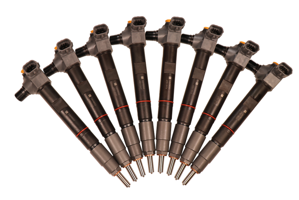 2017-2023 Duramax L5P Brand New Injector Set 50HP 15 Percent Over Stock Dynomite Diesel