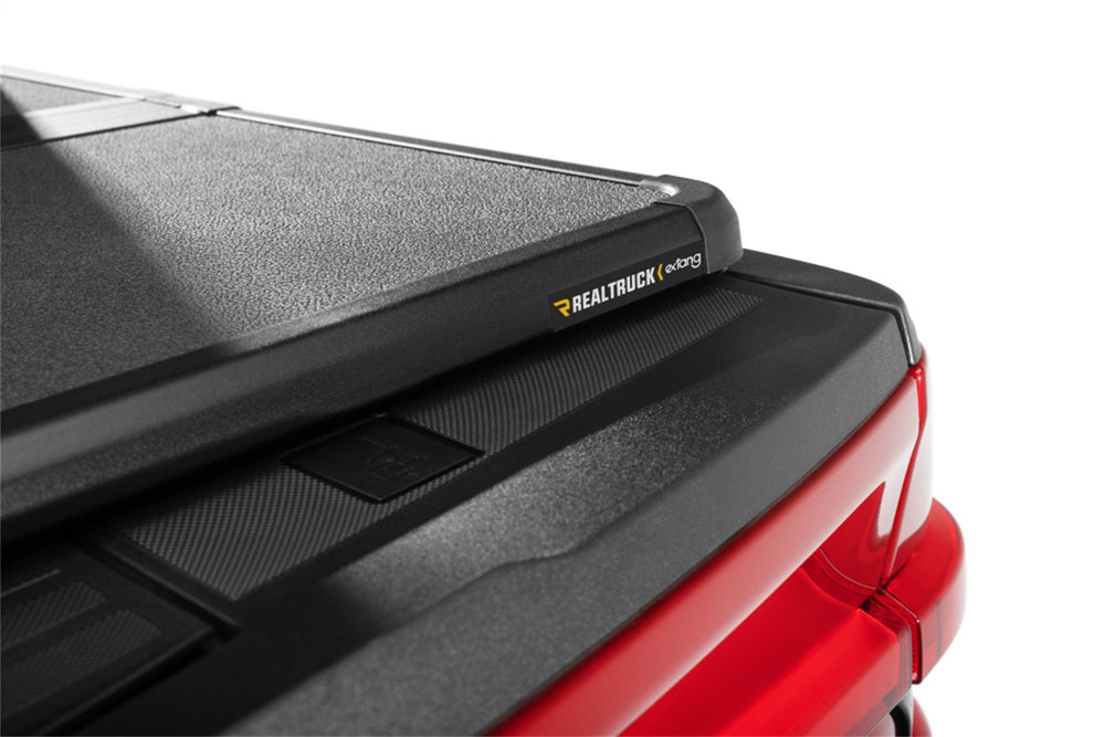 Solid Fold ALX Tonneau Cover-Black Textured Paint-2021-2026 Ford F-150 5ft. 7in. Bed (Includes Lightning)