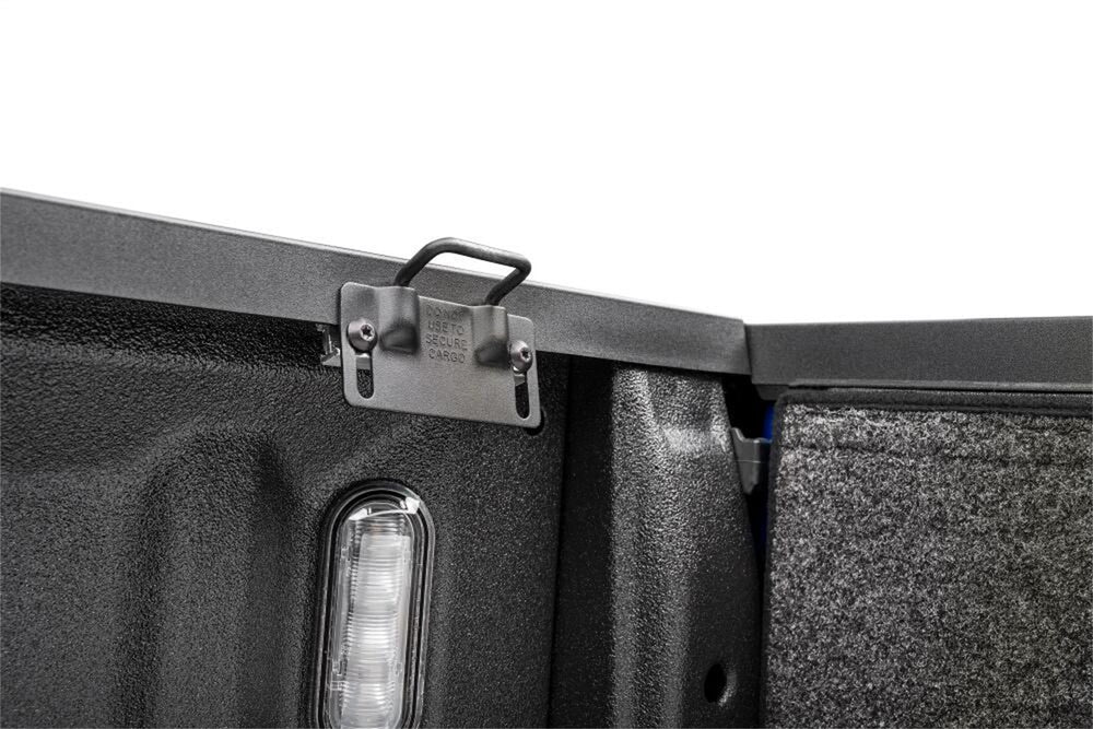 Solid Fold ALX Tonneau Cover-Black Textured Paint-2017-2022 Ford F-250/350 8ft. 2in. Bed