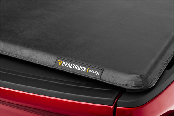 Trifecta 2.0 Tonneau Cover Black Leather Grained Fabric 2020-2026 Chevy Silverado/GMC Sierra 2500 HD/3500 HD 8ft. Bed without Factory Side Storage Boxes