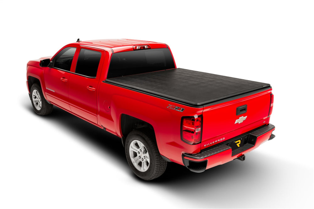 Trifecta 2.0 Tonneau Cover-Black-Leather Grained Fabric-1999-2006 (2007 Classic) Chevy Silverado/GMC Sierra 6ft. 6in. Bed