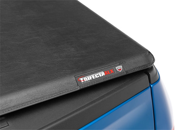 Trifecta ALX Tonneau Cover-Black-Leather Grained Fabric-1999-2016 Ford F-250/350 6ft. 9in. Bed
