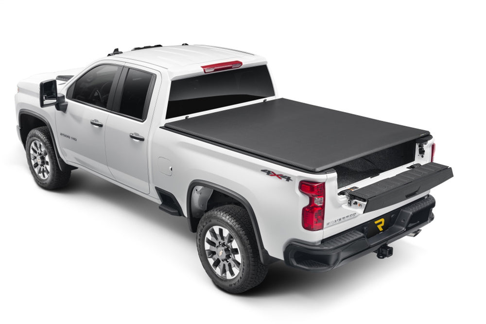 Trifecta ALX Tonneau Cover Black Leather Grained Fabric 2020-2026 Chevy Silverado/GMC Sierra 2500 HD/3500 HD 6ft. 9in. Bed without Factory Side Storage Boxes