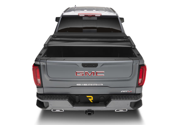 Trifecta Signature 2.0 Tonneau Cover Black Acrylic Canvas 2020-2026 Chevy Silverado/GMC Sierra 2500 HD/3500 HD 6ft. 9in. Bed without Factory Side Storage Boxes