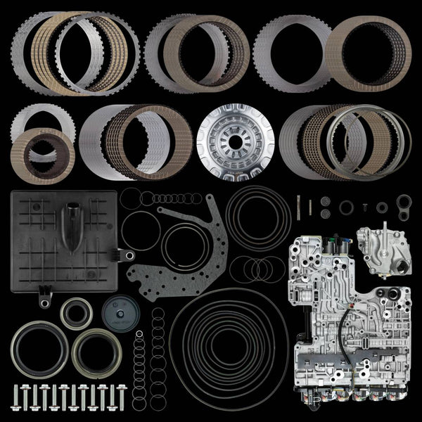 10L1000 Category 3 Expanded E & F Capacity Rebuild Kit with SunCoast Pro-Loc Valve Body Combo