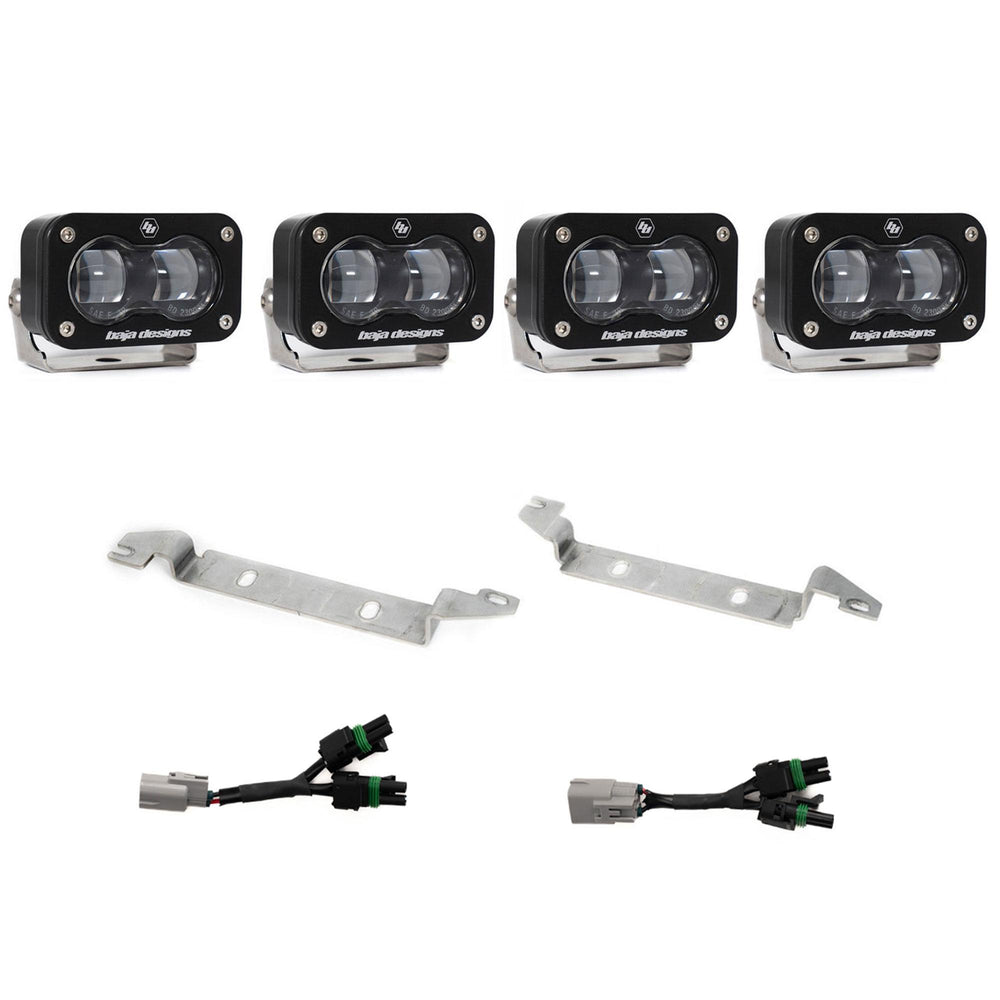 S2 SAE OEM Fog Light Replacement Kit - 2025-On Toyota 4Runner NOTE: TRD Pro/Trailhunter (Clear)