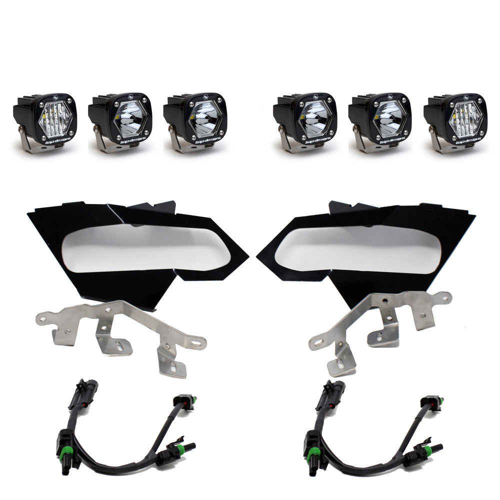 S1 LED Headlight Kit - '17-24 Maverick X3 (Multi-Pattern, Clear)