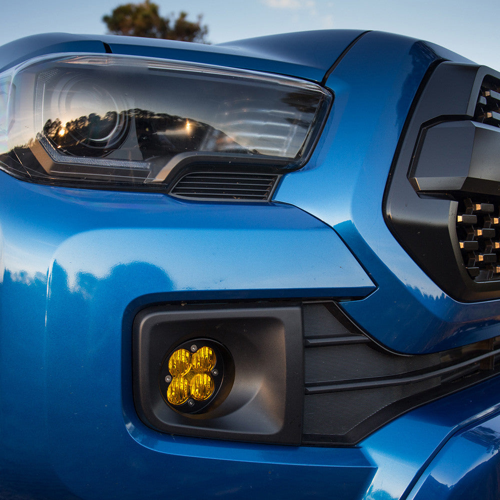 Squadron-R Sport Fog Pocket Kit - '10-24 4Runner; '12-23 Tacoma; '14-21 Tundra, '23-On Sequoia (Wide Cornering; Baja Amber)