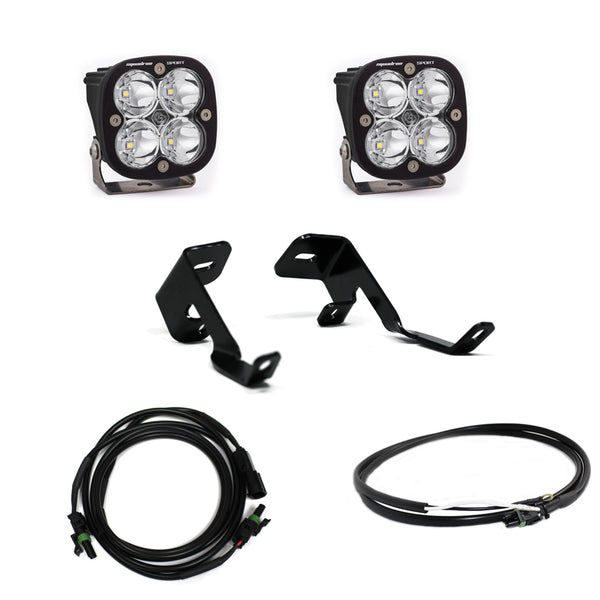 Squadron Sport A-Pillar Kit - Ford 2015-2020 F-150; 2017-2020 F-150 Raptor (Spot; Clear)