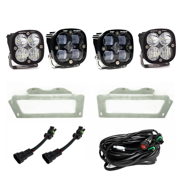 Squadron SAE Fog Pocket Kit - '09-10 Ram 1500; '11-12 1500; '10-18 2500/3500 (SAE Fog; Clear)