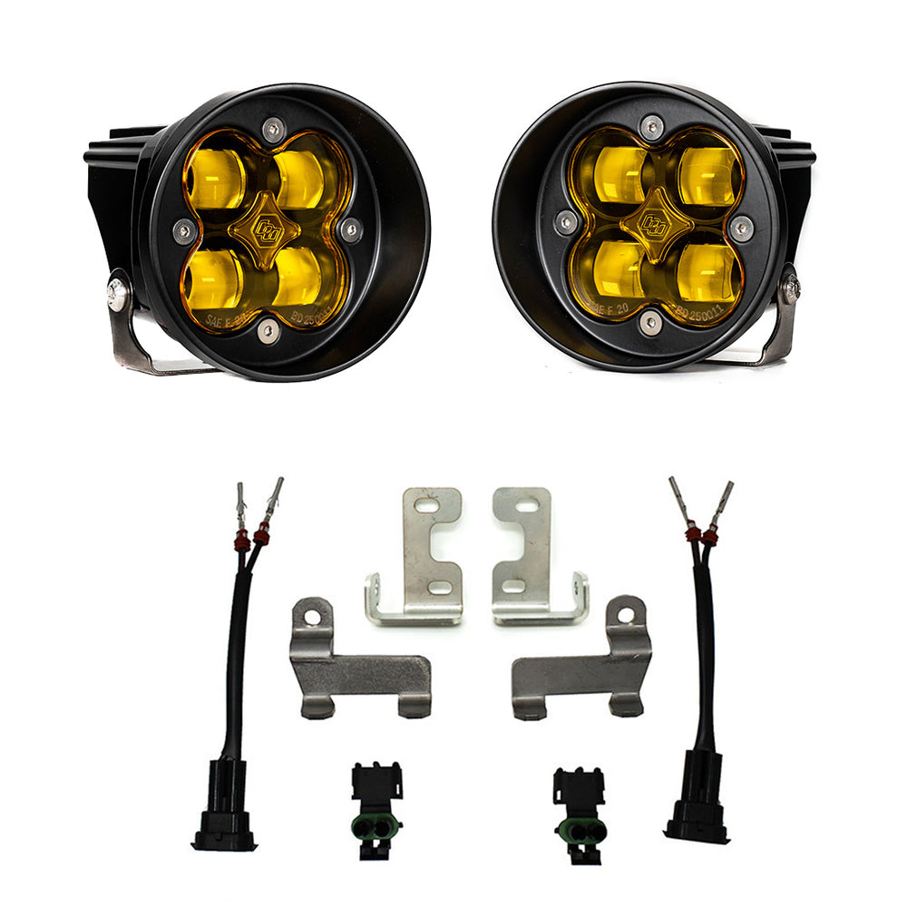 Squadron-R SAE Fog Pocket Kit - '10-24 4Runner; '12-23 Tacoma; '14-21 Tundra, '23-On Sequoia (SAE Fog; Baja Amber)