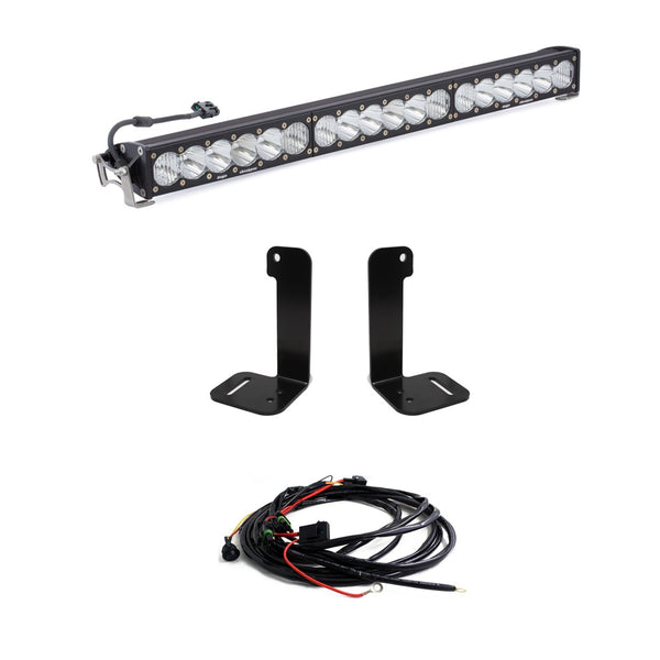 OnX6+ 30 Inch Bumper Kit - '20-25 Gladiator / '18-25 Wrangler JL; w/ OE Plastic Bumper (Driving/Combo; Clear; Toggle Wiring)