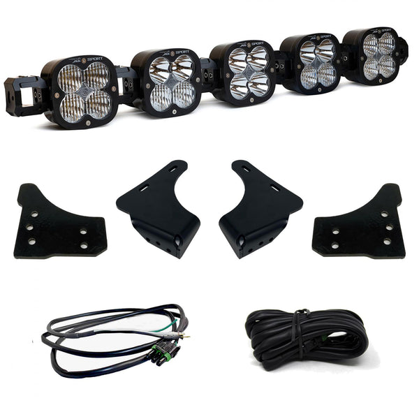 XL Linkable Sport Bumper Light Kit - '21-22 F-150 (Multi-Pattern; Clear; Upfitter Wiring)