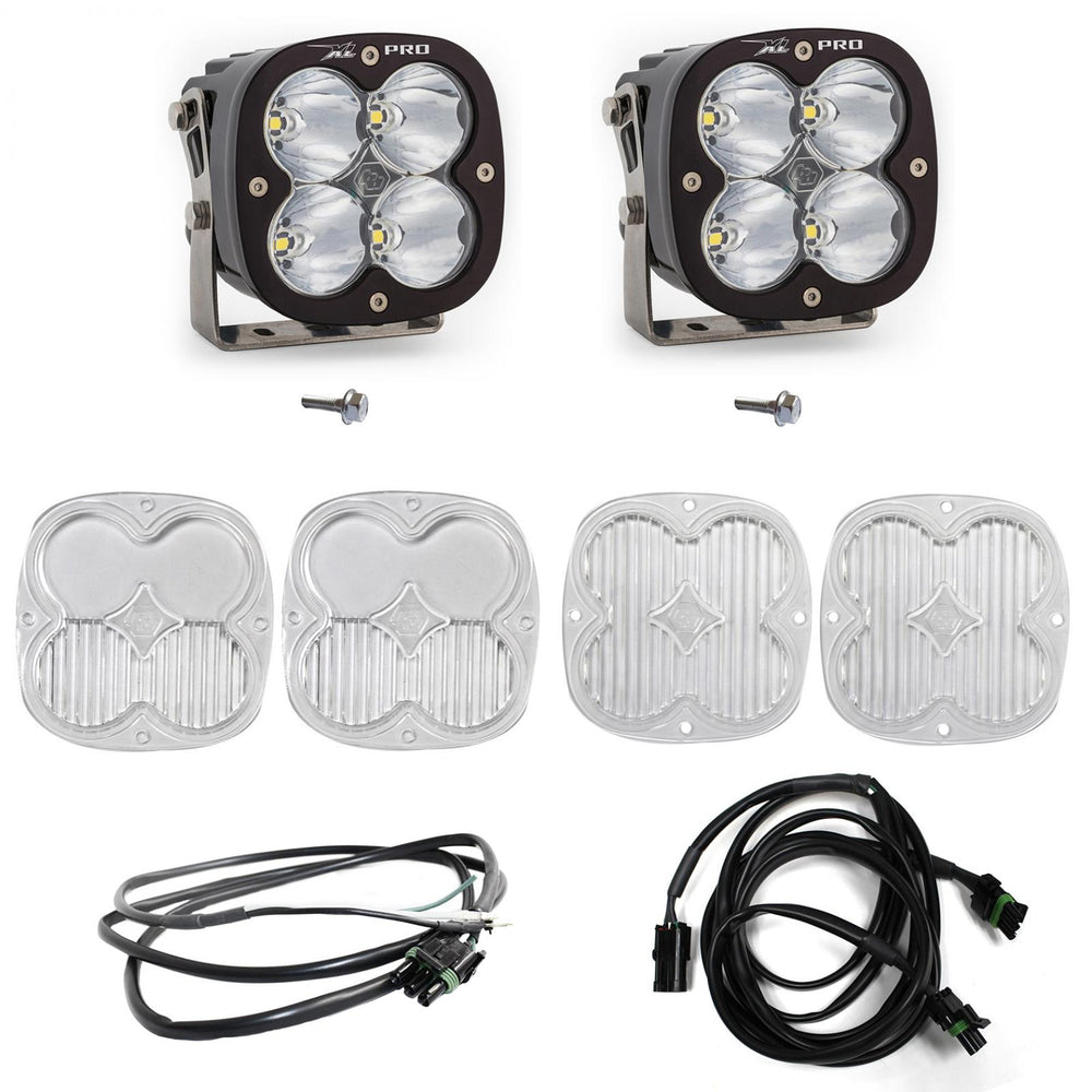 XL Pro A-Pillar Kit - '21-25 Bronco; '22-25 Bronco Raptor (Spot; Clear; Upfitter Wiring)