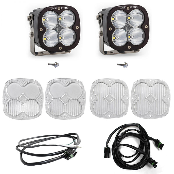 XL Pro A-Pillar Kit - '21-25 Bronco; '22-25 Bronco Raptor (Spot; Clear; Upfitter Wiring)
