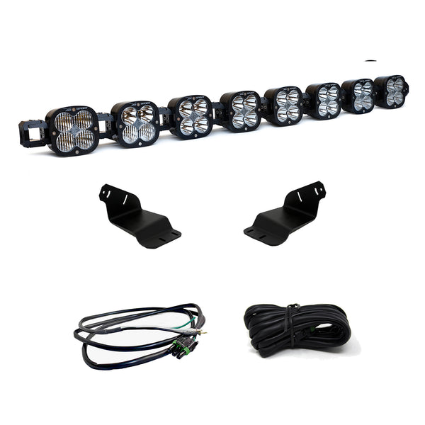 XL Linkable Sport Roof Mount Kit - '21-25 Bronco; '22-25 Bronco Raptor (Multi-Pattern; Clear; Upfitter Wiring)