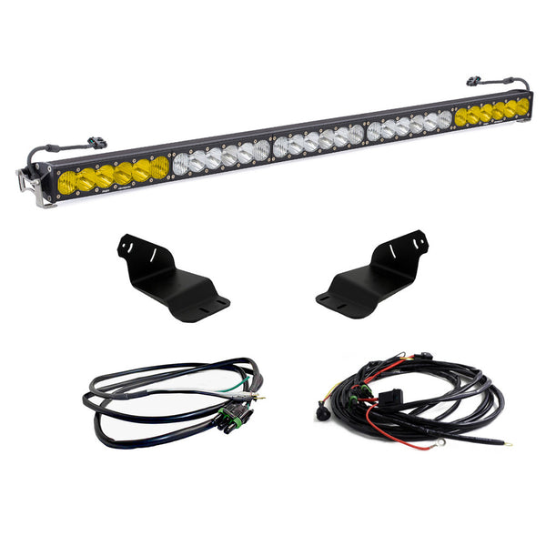 OnX6+ 50 Inch Roof Mount Kit - '21-25 Bronco; '22-25 Bronco Raptor (Multi-Pattern; Clear/Baja Amber; Upfitter Wiring)