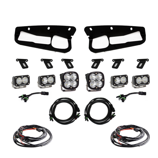 Squadron Sport/S2 Sport Fog Pocket Kit - '21-25 Bronco; '22-25 Bronco Raptor (Multi-Pattern; Clear; Toggle Wiring)