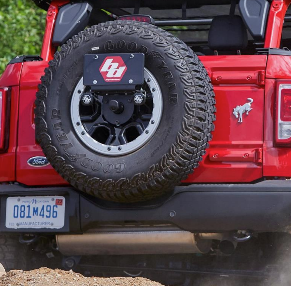 S1 Dual Reverse Kit - '21-25 Bronco (Multi-Pattern; Clear; Toggle Wiring; No License Plate Mount)