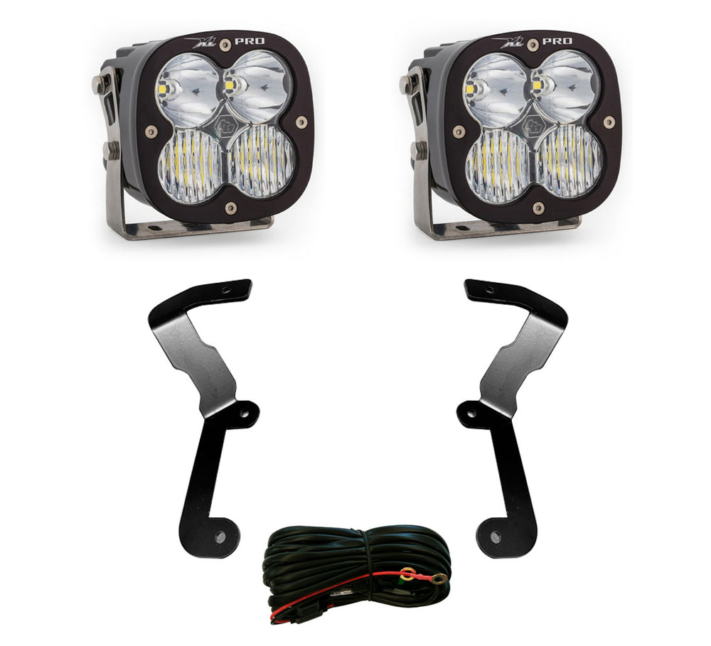 XL Pro A-Pillar Kit - '19-22 Sierra 1500 (Driving/Combo; Clear)