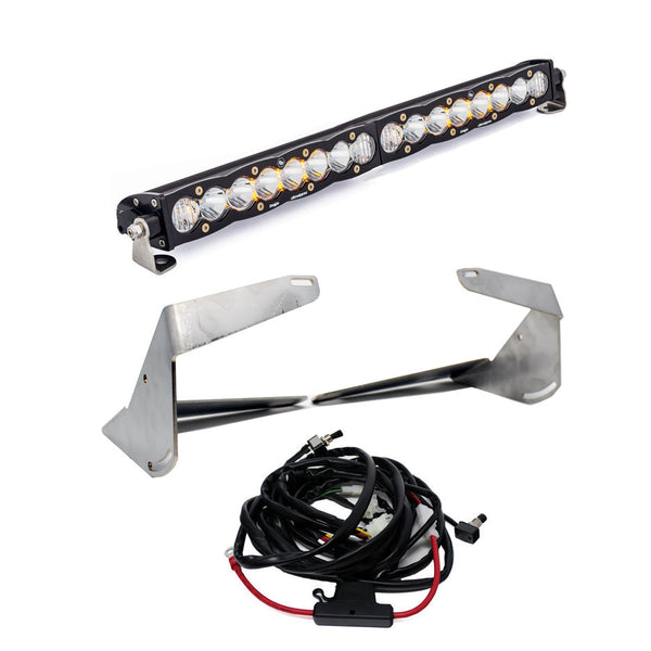 S8 30 Inch Grille Lower Kit - '19-25 2500/3500 (Driving/Combo; Clear)