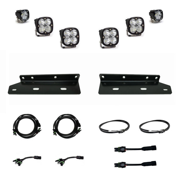 Squadron Sport/S1 Fog Pocket Kit - '21-25 F-150 Raptor (Multi-Pattern; Clear)