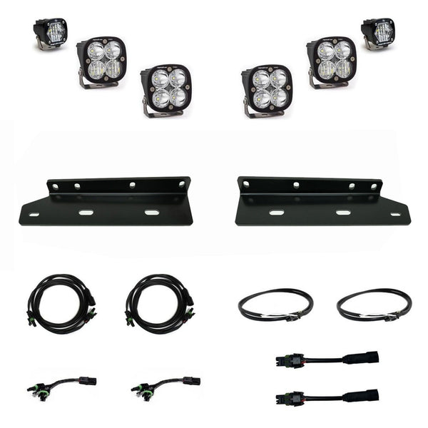 Squadron Pro/S1 Fog Pocket Kit - '21-25 F-150 Raptor (Multi-Pattern; Clear)