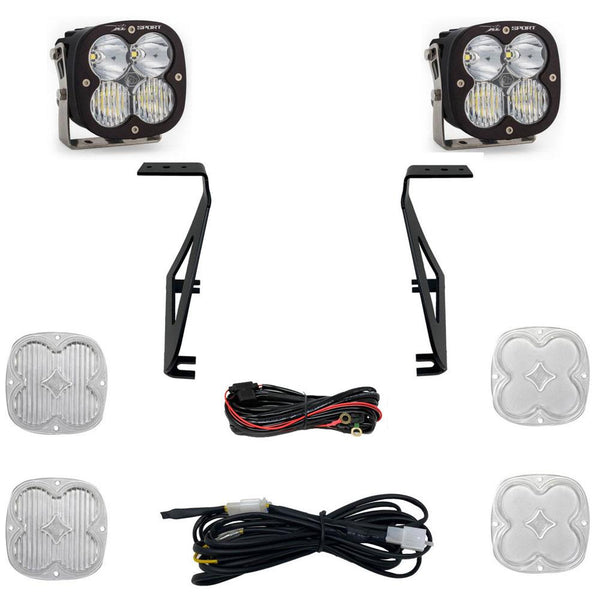 XL Sport A-Pillar Kit - '21-25 F-150 Raptor / Raptor R / Raptor 37 (Driving/Combo; Clear)