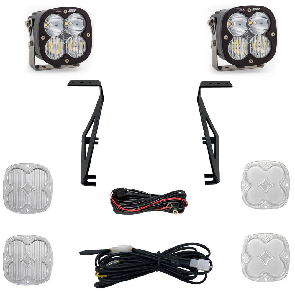 XL80 A-Pillar Kit - '21-25 F-150 Raptor / Raptor R / Raptor 37 (Driving/Combo; Clear)