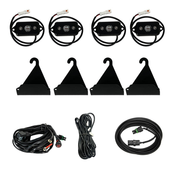 Squadron Pro Behind Grille Kit - '21-25 F-150 Raptor, '24-25 F-150 Raptor 37/R (Multi-Pattern; Clear)