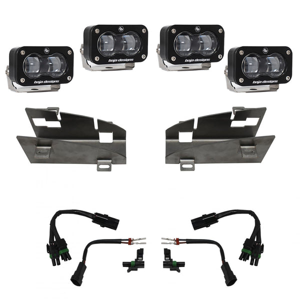 Dodge, Ram Rebel/TRX (19-24), Dual S2 SAE Fog Pocket Kit