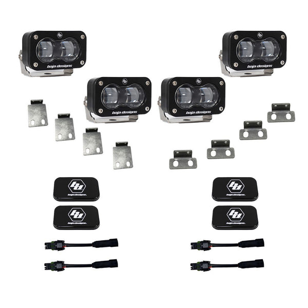 S2 SAE Fog Pocket Kits - Ford '21-25 F-150 Raptor, '24-25 F-150 Raptor 37/R