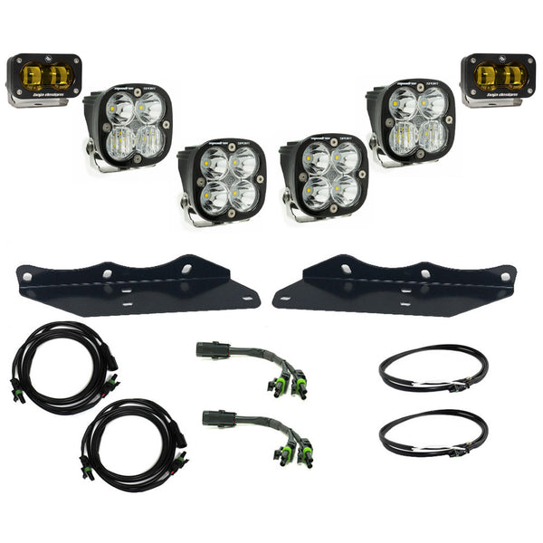 Ford, Raptor (17-20) Fog Pocket Kit S2 SAE Amber "Sportsmen"