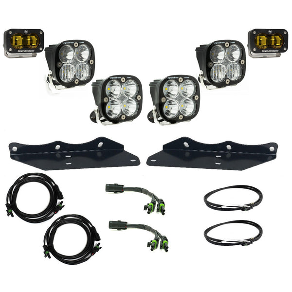 Ford, Raptor (17-20) Fog Pocket Kit S2 SAE Amber "Pro"