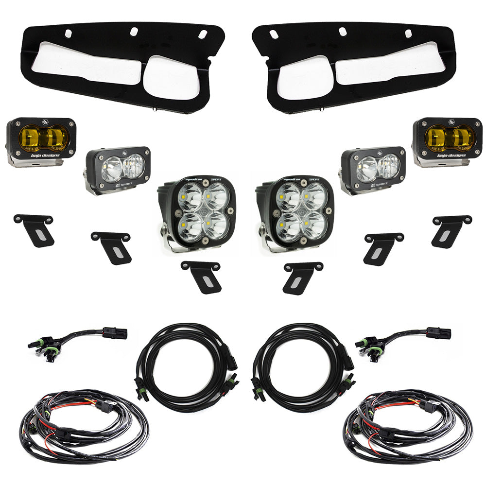 Ford, Bronco (21-25) S2 SAE Amber FPK Sportsmen Steel Bumper