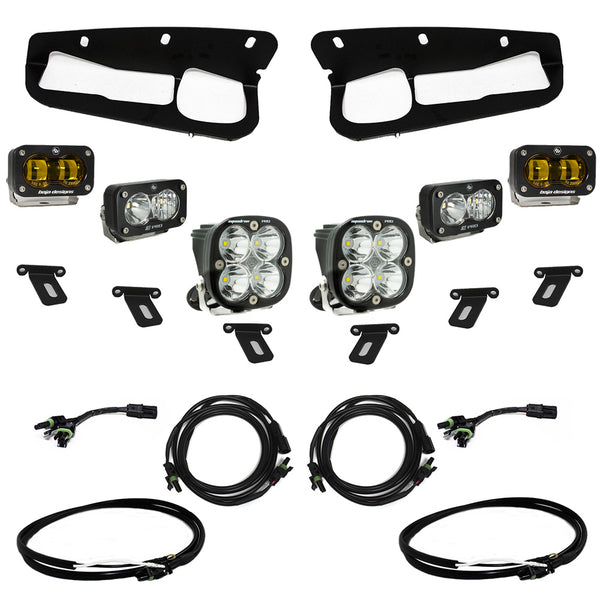 Ford, Bronco (21-25) S2 SAE Amber FPK "Pro" Steel Bumper w/up