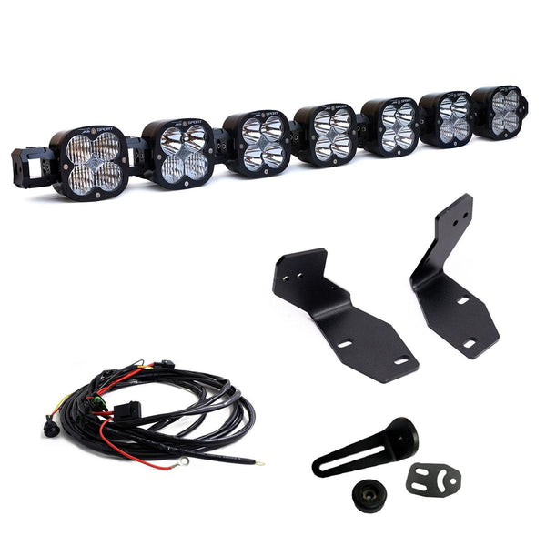 7XL Linkable Bumper Light Kit - 2023-25 Ford F-250/350 Super Duty (Light Pattern: Multi-Pattern; Color: Clear; Wiring Type: Toggle)