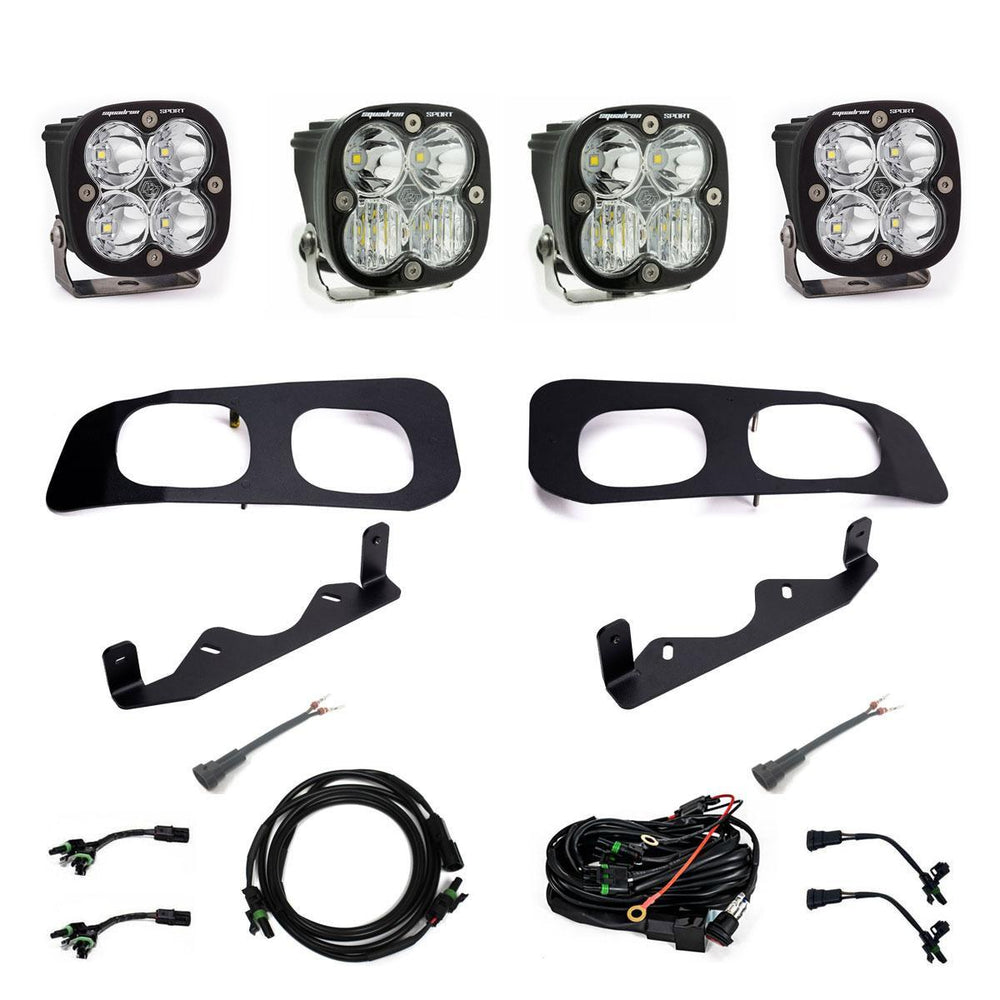 2023-25 Ford Super Duty Dual Sportsmen Fog Pocket Kit