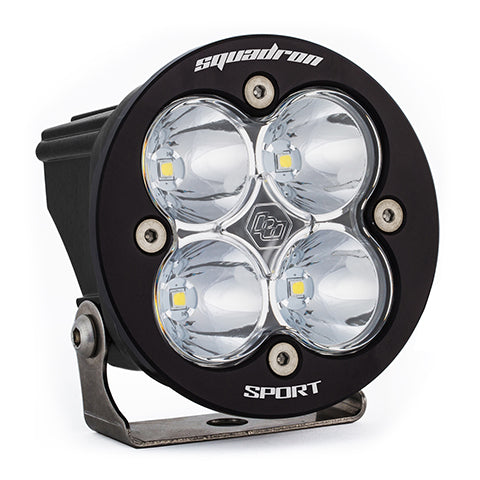 Squadron-R Sport Black LED Light Pod (Spot; Clear)