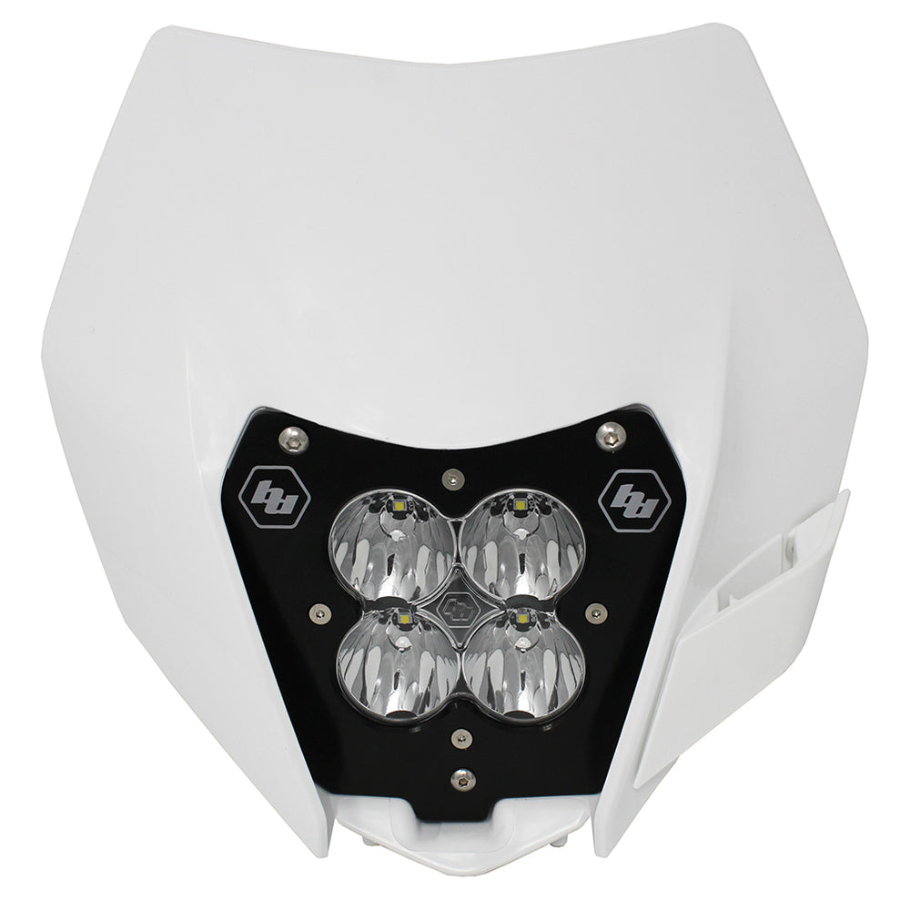 XL80 (D/C) Headlight Kit w/ Shell - '14-16 250 XCF-W/350 EXC-F/450 XC-W/500 EXC; '13-16 500 XC-W (Spot; Clear)