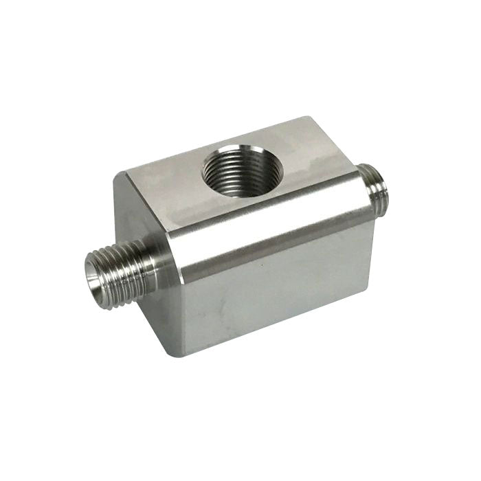 Fleece Performance - 6.7L Cummins Dual Pump Kit Junction Block with Rail Sensor Port (3.5mm ID) - FPE-34196