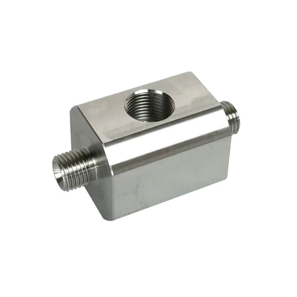 Fleece Performance - 6.7L Cummins Dual Pump Kit Junction Block with Rail Sensor Port (3.5mm ID) - FPE-34196