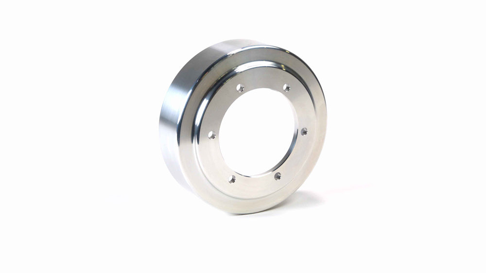 Fleece Performance - 2013-2018 Cummins Fan Drive Pulley (Bare Aluminum Finish) - FPE-34659-AL