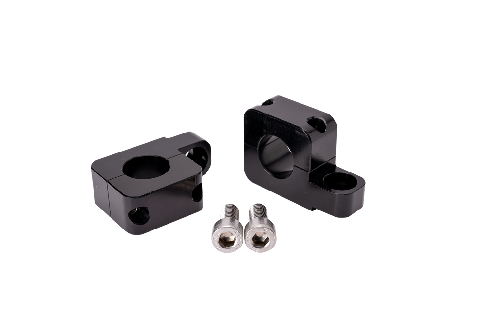 Fleece Performance - 2003-2007 Cummins Coolant Bypass Brackets - FPE-CLNT-HS-BRKT