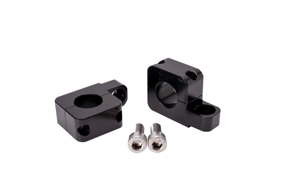 Fleece Performance - 2003-2007 Cummins Coolant Bypass Brackets - FPE-CLNT-HS-BRKT