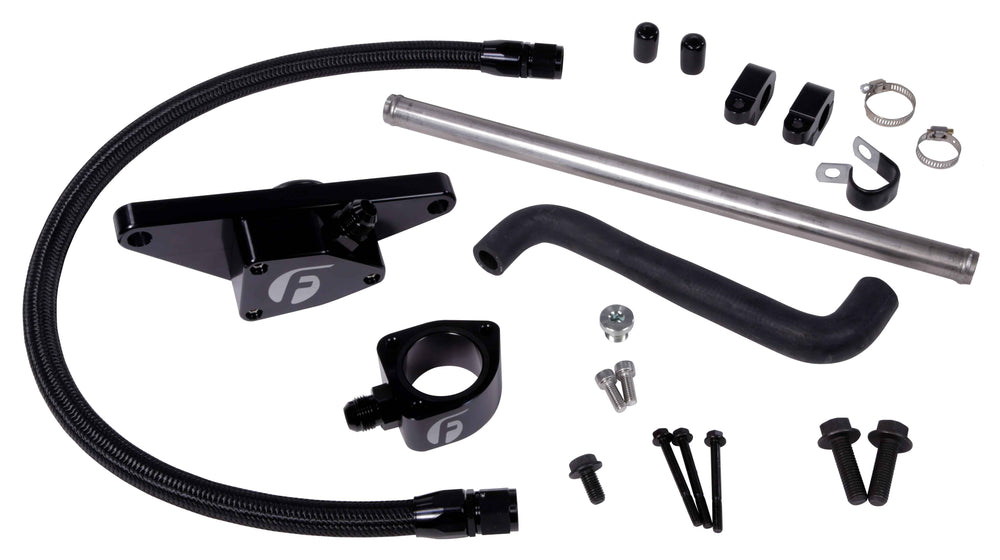Fleece Performance - Cummins Coolant Bypass Kit (2003-2005 Auto Trans) - FPE-CLNTBYPS-CUMMINS-0305