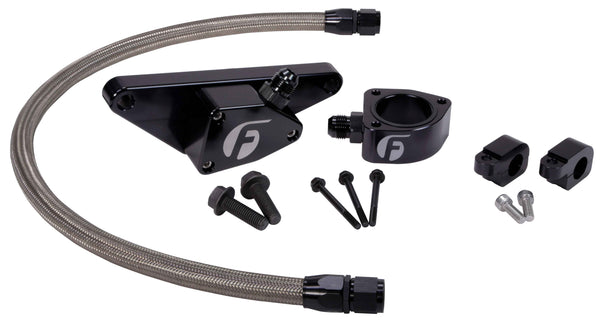 Fleece Performance - Cummins Coolant Bypass Kit (2003-2007 Manual Transmission) - FPE-CLNTBYPS-CUMMINS-MAN-SS