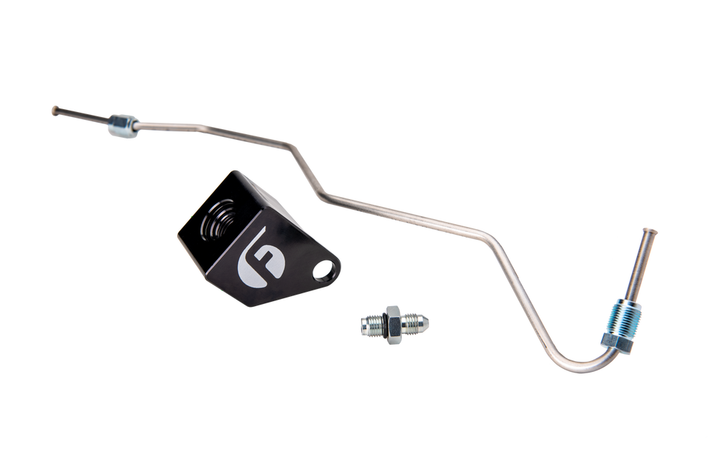 Fleece Performance - 2007.5-2012 Exhaust Back Pressure Relocation Kit for 6.7 Cummins - FPE-CUMM-EBP-KIT-0712