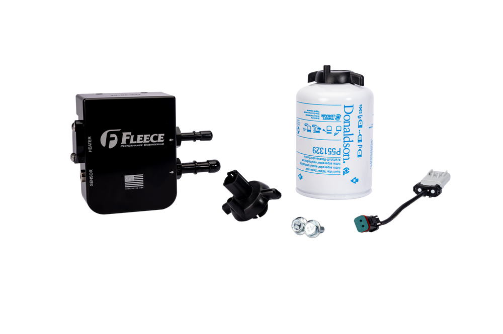 Fleece Performance - Under Bed Fuel Filter Assembly for 2019-2024 Ram 2500-3500 with Cummins - FPE-CUMM-UBFA-1924